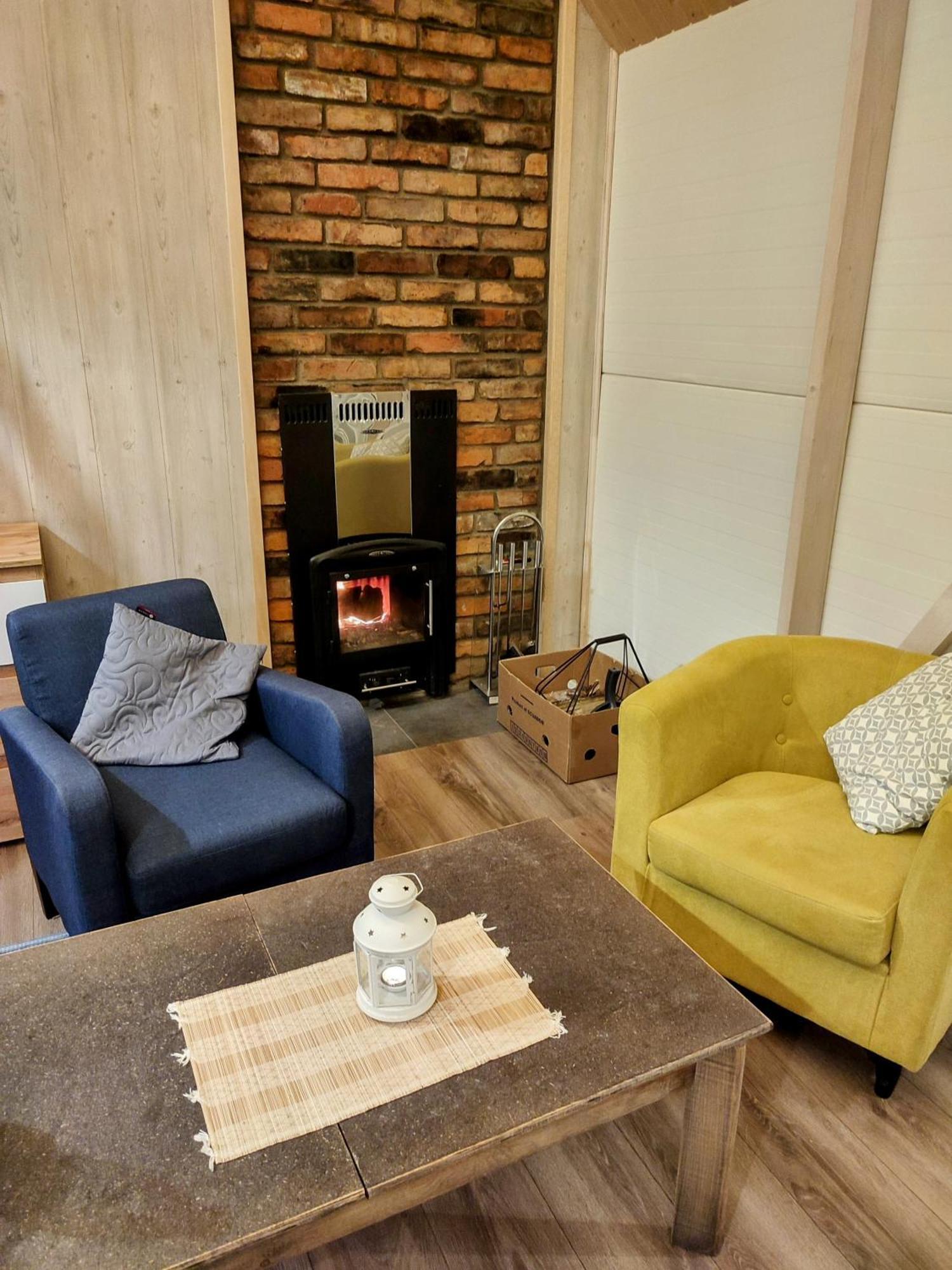 Modern Sauna Cabin In Horse Ranch Liyeplauke Екстериор снимка