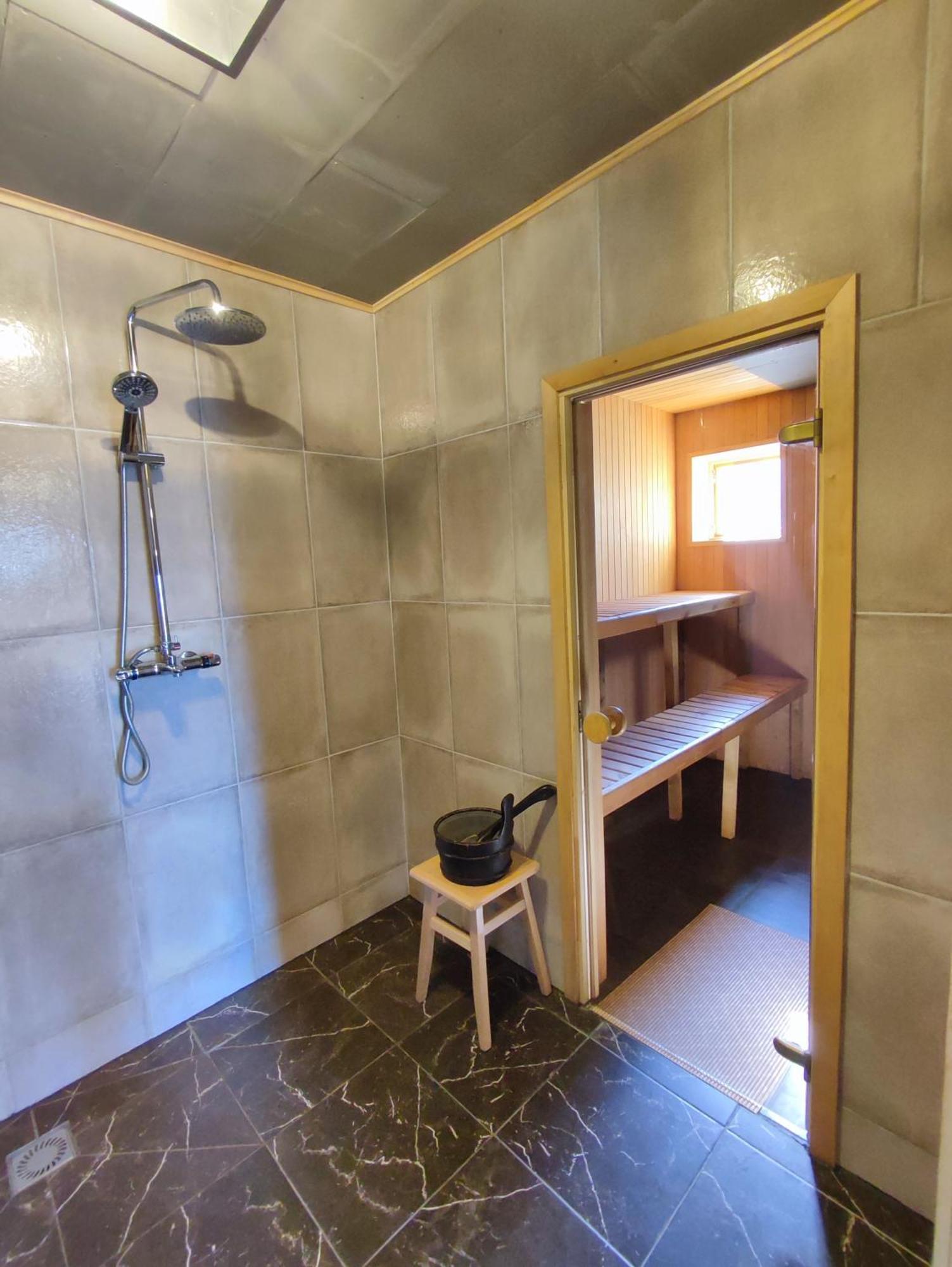 Modern Sauna Cabin In Horse Ranch Liyeplauke Екстериор снимка